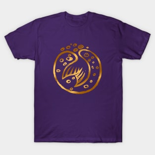 Mermaid Fin Golden Gradient 1 T-Shirt